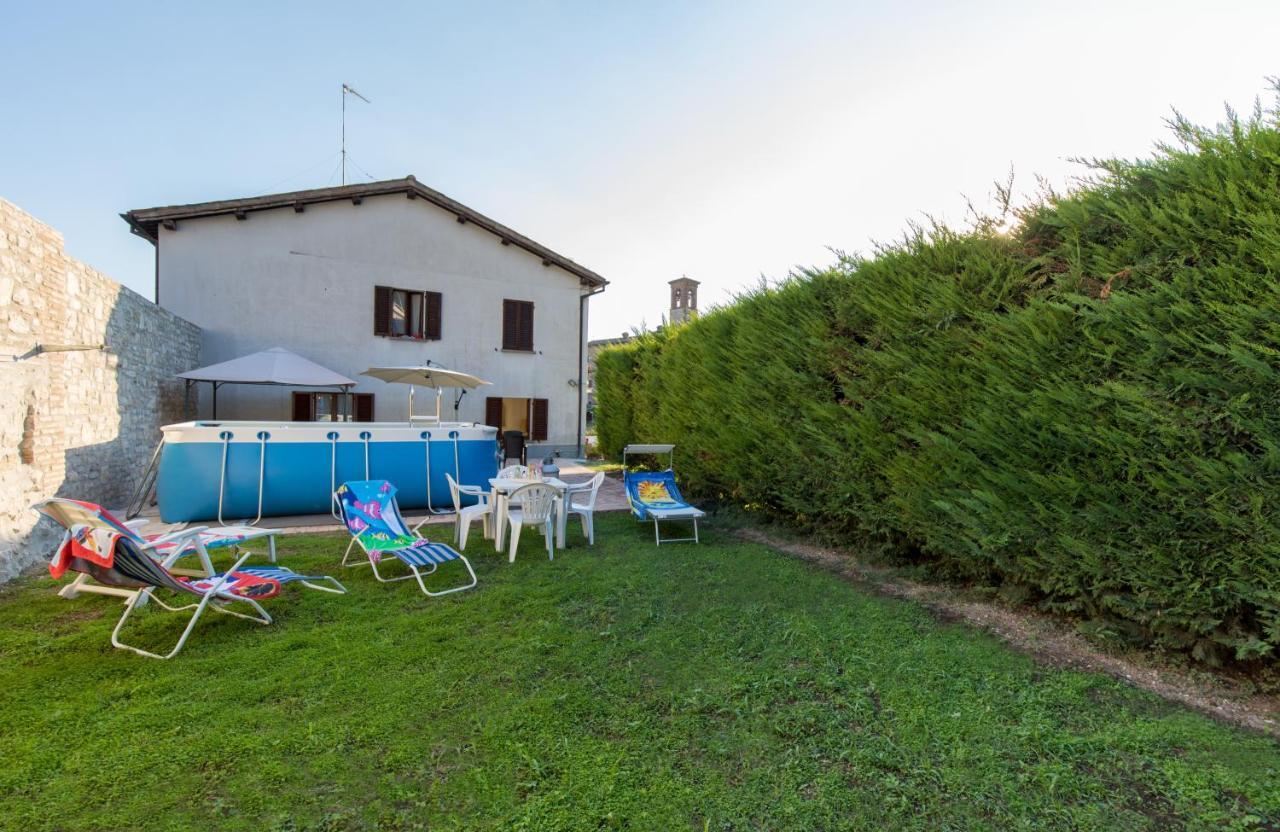 Borgo Santa Lucia Apartment With Private Parking & Garden Gubbio Exterior foto