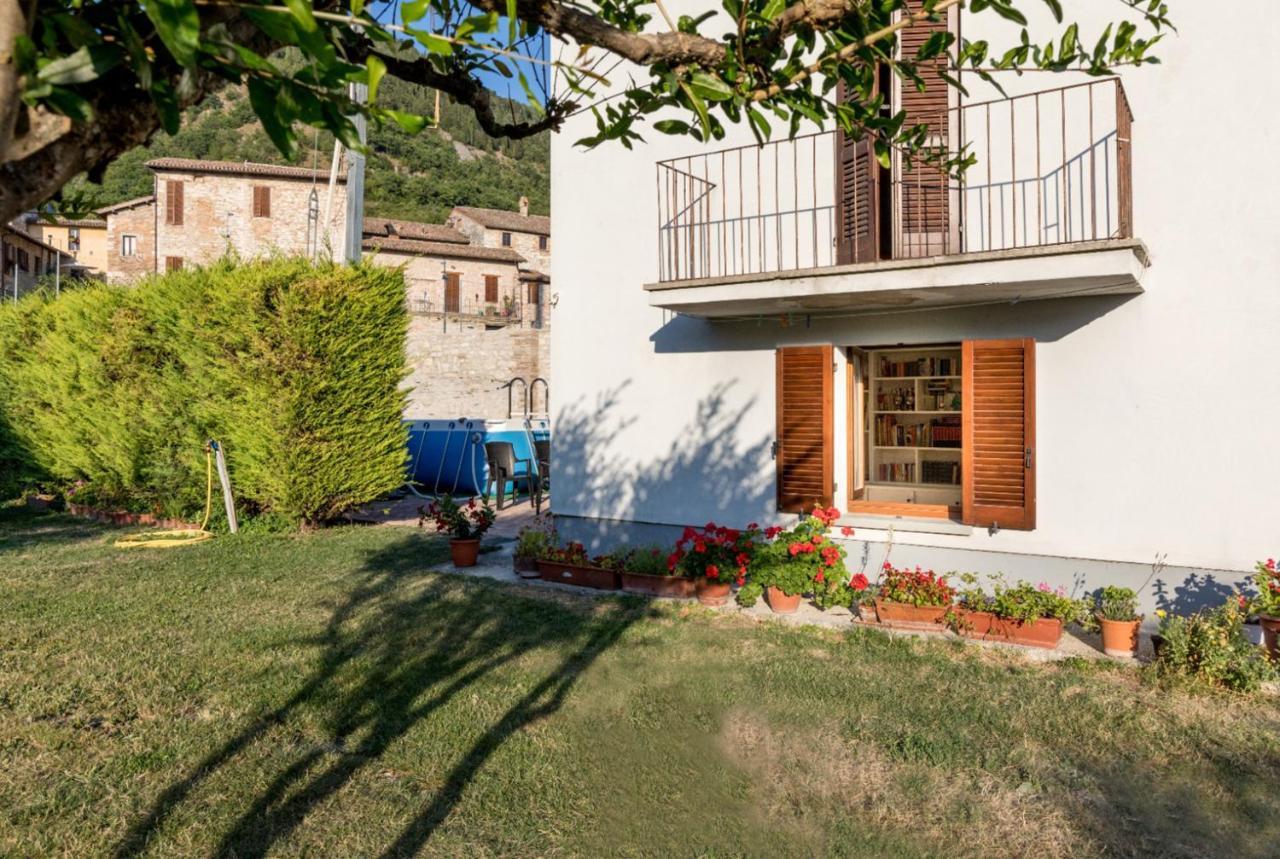 Borgo Santa Lucia Apartment With Private Parking & Garden Gubbio Exterior foto
