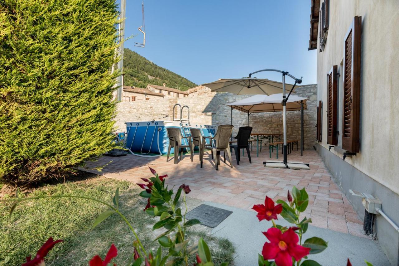 Borgo Santa Lucia Apartment With Private Parking & Garden Gubbio Exterior foto